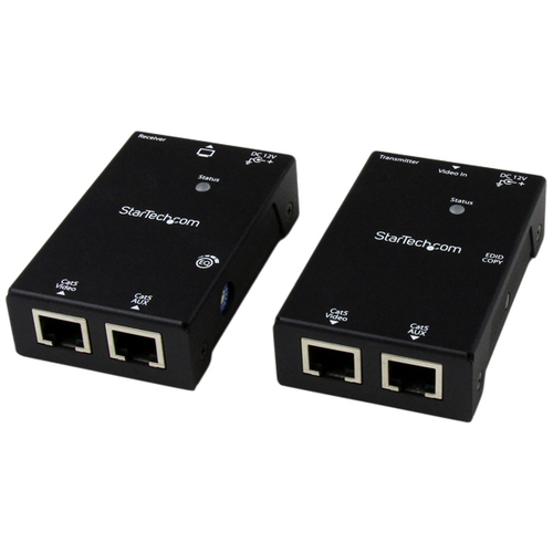 Ｃａｔ５ｅ／Ｃａｔ６対応１ポートＨＤＭＩエクステンダー（延長器）　ＳＴ１２１ＳＨＤ５０　■お取り寄せ品
