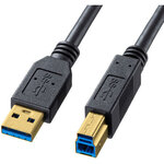 ＵＳＢ３．０ケーブル（ブラック・１．５ｍ）　ＫＵ３０－１５ＢＫＫ　■お取り寄せ品