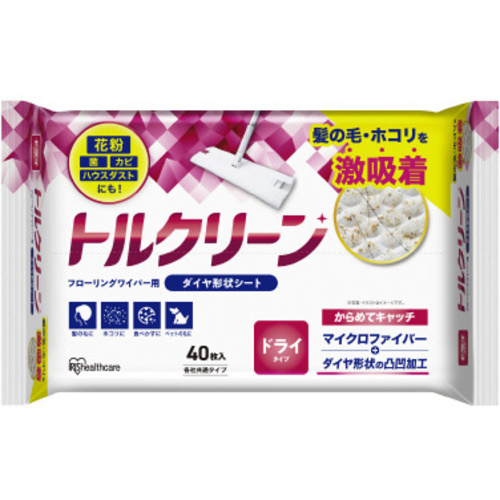 トルクリーンフローリングシートドライ４０枚ｘ１０