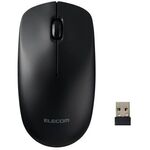 法人向けマウス／無線２．４ＧＨｚ光学式マウス／３ボタン／環境配慮パッケージ／ブラック　■２営業日内届