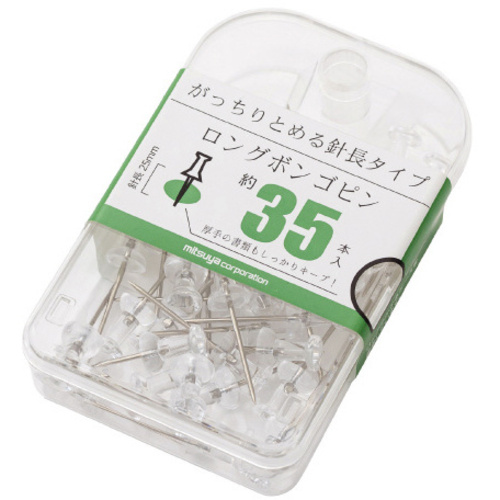 ボンゴピンロング　透明　約３５本入