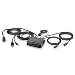 ＫＶＭスイッチ／２ポート／シングル／４Ｋ６０Ｈｚ　ＤＰ　Ｃ２－Ｄ４６－ＵＡＣ－ＣＢＬ－ＫＶＭ　■お取り寄せ品