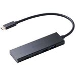 ＵＳＢＨＵＢ／ＵＳＢ－Ｃ／５Ｇｐｂｓ／Ａ×２／Ｃ×２／４ポート　Ｕ３ＨＣ－Ｈ０４１ＰＢＫ　■お取り寄せ品