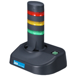 警子ちゃん７ＵＸ　ＵＳＢモデル（３層３色ＬＥＤ灯・色付レンズ・ダークグレー）　■お取り寄せ品