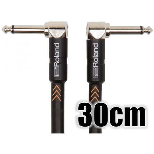 楽器用ケーブル／３０ｃｍ／ＴＳフォン－ＴＳフォン／両Ｌ字型　ＲＩＣ－Ｂ１ＡＡ　■お取り寄せ品