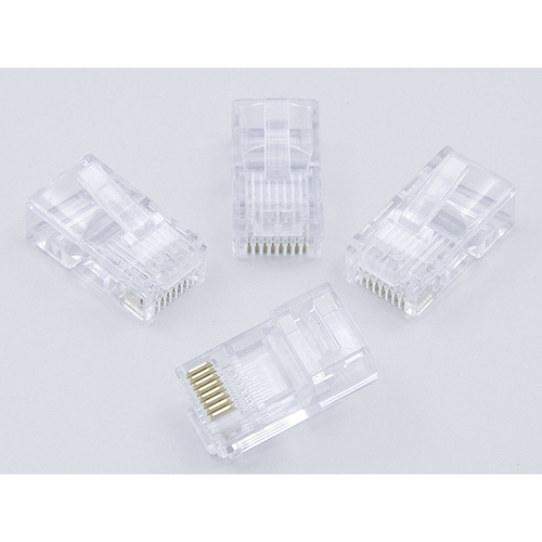 ＬＡＮ用モジュラープラグ　ＣＡＴ５ｅ　ＴＥＡ－１１１　■お取り寄せ品