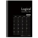 ２６年ロジカルダイアリー月間ノートＡ５