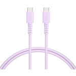 ＭＯＴＴＥＲＵ　ケーブル　ＵＳＢ　Ｃ－Ｃ　１ｍ　ペールアイリス　ＭＯＴ－ＳＣＢＣＣＧ１００－ＰＵ　■お取り寄せ品