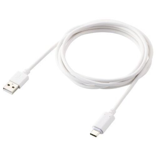 ＵＳＢ－Ａ　ｔｏ　Ｃケーブル／着脱式マグネット／２．０ｍ／ホワイト　ＭＰＡ－ＡＣＭＡ２０ＷＨ　■お取り寄せ品
