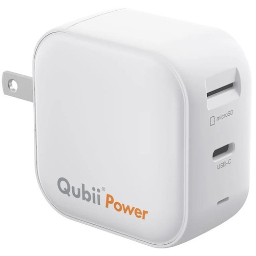 バックアップ機能付き急速充電器　『Ｑｕｂｉｉ　Ｐｏｗｅｒ』　ＭＫＰＱＰ４５－Ｗ　■お取り寄せ品