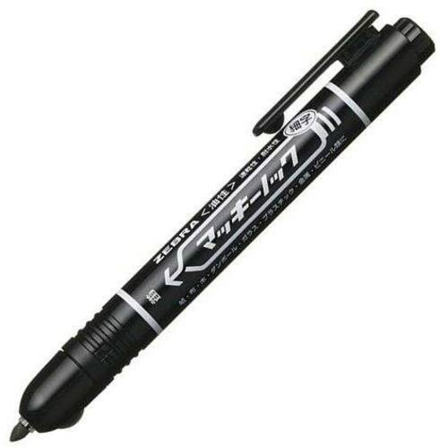 油性マーカー　マッキーノック　細字　黒
