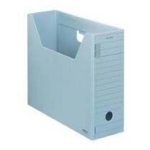 ファイルボックス　Ｈタイプ　ＰＰ　Ａ４横　青