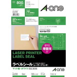 紙ラベル　レーザー用　Ａ４　８面四辺余白　１００枚