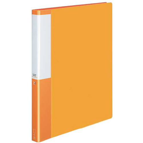 クリヤーＢポジティ替紙式橙Ａ４縦背幅２７ｍｍ