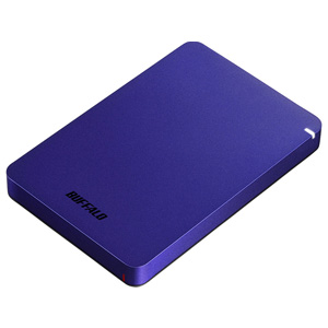 ＵＳＢ３．１（Ｇｅｎ．１）対応　耐衝撃ポータブルＨＤＤ　１ＴＢ　ブルー　ＨＤ－ＰＧＦ１．０Ｕ３－ＢＬＡ　■お取り寄せ品
