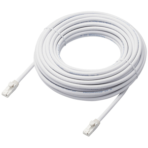 ＬＡＮケーブル／ＣＡＴ６Ａ対応／１５ｍ／ヨリ線／ホワイト　ＬＤ－ＧＰＡＴ／ＷＨ１５／ＲＳ　■２営業日内届