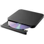 保存ソフト付きポータブルＤＶＤドライブ　ブラック　ＤＶＲＰ－ＵＳ８ＳＫ／Ｈ　■２営業日内届