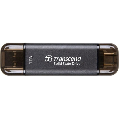 スティック型ＳＳＤ　ＵＳＢ　１０Ｇｂｐｓ　１ＴＢ　ブラック　ＴＳ１ＴＥＳＤ３１０Ｃ　■２営業日内届