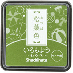 いろもよう　わらべ　松葉色