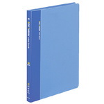 クリヤーブック固定式・横入　Ａ５縦　４０Ｐ　青Ｘ３