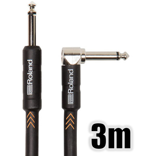 楽器用ケーブル／３ｍ／ＴＳフォン－ＴＳフォン／片Ｌ字型　ＲＩＣ－Ｂ１０Ａ　■お取り寄せ品