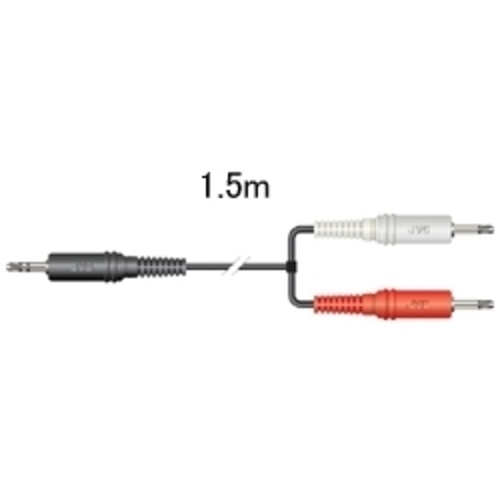 ステレオミニプラグ（Ｒ入）－ミニプラグＸ２（１．５Ｍ）　ＣＮ－２０５Ａ　■お取り寄せ品
