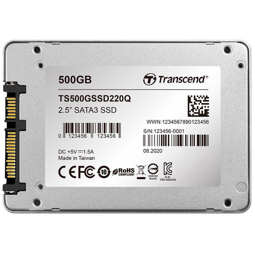 ５００ＧＢ　２．５　ＳＳＤ　ＳＡＴＡ３　ＴＳ５００ＧＳＳＤ２２０Ｑ　■お取り寄せ品