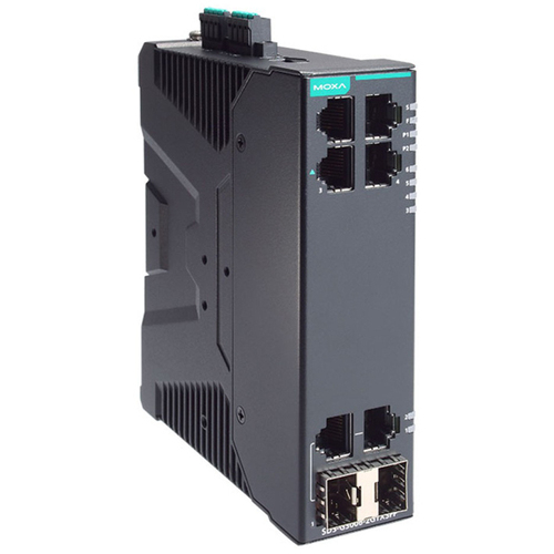 産業用　６ポート（２コンボポート）　フルギガビット　スマートイーサネットスイッチ　■お取り寄せ品