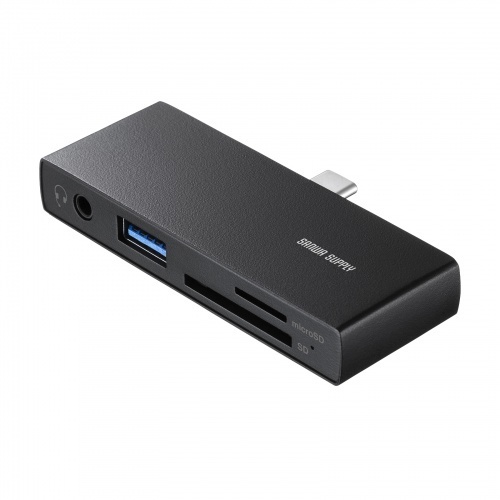 ＵＳＢ　５Ｇｂｐｓ　Ｔｙｐｅ－Ｃ　カードリーダー（ＵＳＢ１ポート搭載）　ＡＤＲ－５ＴＣＳＤ２ＢＫ　■お取り寄せ品