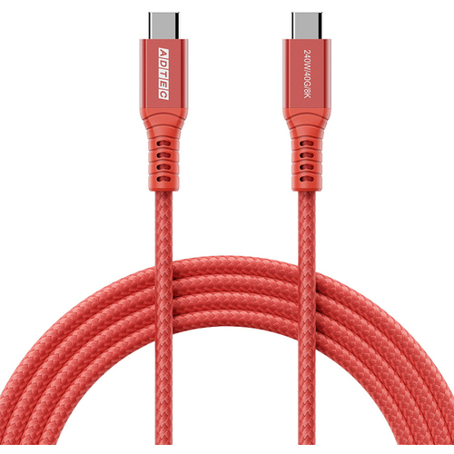 ＰＤ３．１　Ｃ－Ｃケーブル　２４０Ｗ／４０Ｇｂ／１ｍ　レッド　ＡＰＣ－Ｖ１０２４ＣＣ－Ｕ４Ｇ３－ＲＤ　■お取り寄せ品