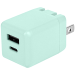 ＡＣ／ＵＳＢ充電器／ＰＤ２０Ｗ／２ポート／アイスブルー　ＯＷＺ－ＡＰＤ２０Ａ１Ｃ１Ｒ－ＢＬＡ　■お取り寄せ品