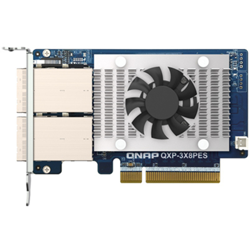 ２ポート　ＰＣＩｅ　Ｇｅｎ．３　ｘ　８　拡張カード　（ＱＸＰ－３Ｘ８ＰＥＳ、単体）　■お取り寄せ品