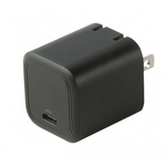 ＵＳＢ　ＰＤ対応キューブ型ＡＣ充電器（ＰＤ４５Ｗ）　ＡＣＡ－ＰＤ１０９ＢＫ　■お取り寄せ品