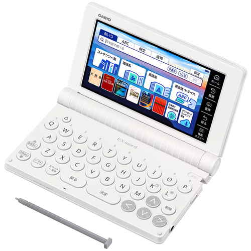 電子辞書　ＥＸ－ｗｏｒｄ　ＸＤ－ＳＡ９０００ＷＥ　（５５コンテンツ／外国語モデル／ホワイト）　■お取り寄せ品