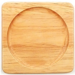 ラバーウッドコースター角　１０個入