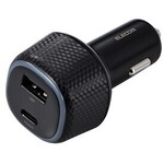 シガーチャージャー／合計５７Ｗ／Ｔｙｐｅ－Ｃ&times;１／ＵＳＢ－Ａ&times;１　ＭＰＡ－ＣＣＰＤ１０ＢＫ　■お取り寄せ品