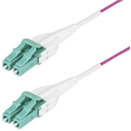 光ファイバーケーブル／ＯＭ４マルチ／７ｍ／ＬＣＬＣ／エリカバイオレット　ＯＭ４ＲＬＣＬＣ７Ｍ　■お取り寄せ品