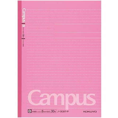 キャンパスノートドット罫　セミＢ５ピンク６ｍｍ１冊