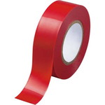ビニールテープ　赤　１９ｍｍ×１０ｍ　１０巻