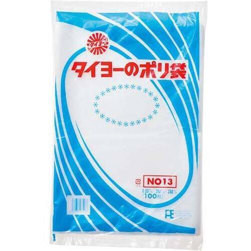 規格袋　０．０５ｍｍ厚　１３号　１００枚&times;５