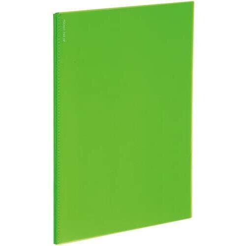 ポケットファイル&alpha;＜ノビータ&alpha;＞２４Ｐ黄緑１０冊