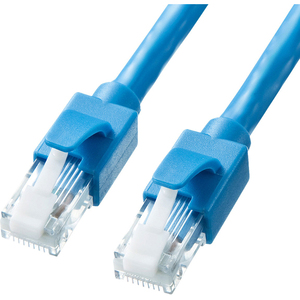 カテゴリ６Ａ　ＬＡＮケーブル（ブルー・２０ｍ）　ＫＢ－Ｔ６ＡＴＳ－２０ＢＬ　■お取り寄せ品
