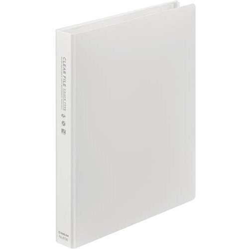 クリア－ファイルチャックタイプＡ５　１２Ｐ　白５冊