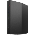 無線ＬＡＮ親機　１１ａｘ／ａｃ／ｎ／ａ／ｇ／ｂ　２４０１＋５７３Ｍｂｐｓ　ブラック　■２営業日内届