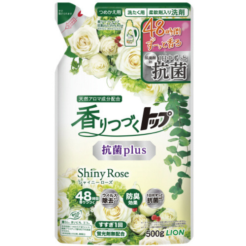 香りつづくトップ　シャイニーロ詰替５００Ｇ&times;１２