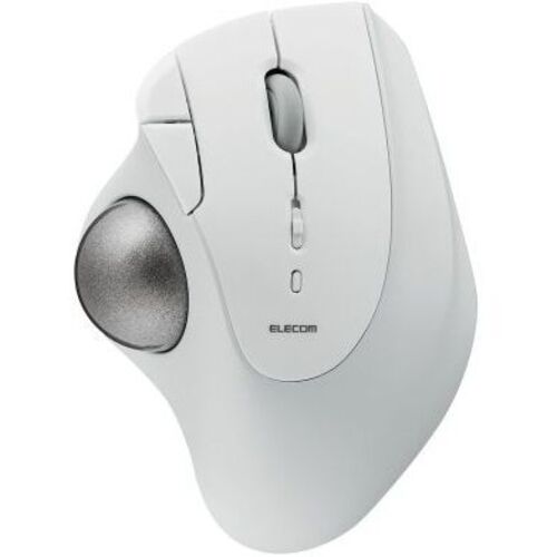 トラックボールマウス／ＩＳＴ／親指／ベアリング／ＢＴ／ホワイト　Ｍ－ＩＴ１１ＢＲＷＨ　■２営業日内届