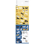 シール２２７７　小さなネコ柄　【お取り寄せ品】８営業日以内届