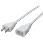 電源延長ケーブル　２ピン－２ピン　３ｍ