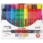 水性マーカー　プロッキー　太・細　１８色セット