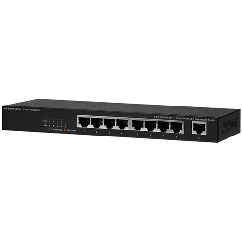 ８ポート　２．５ＧＢＡＳＥ－Ｔ　＋　１ポート　１０ＧＢＡＳＥ－Ｔ　アンマネージドスイッチ　■お取り寄せ品